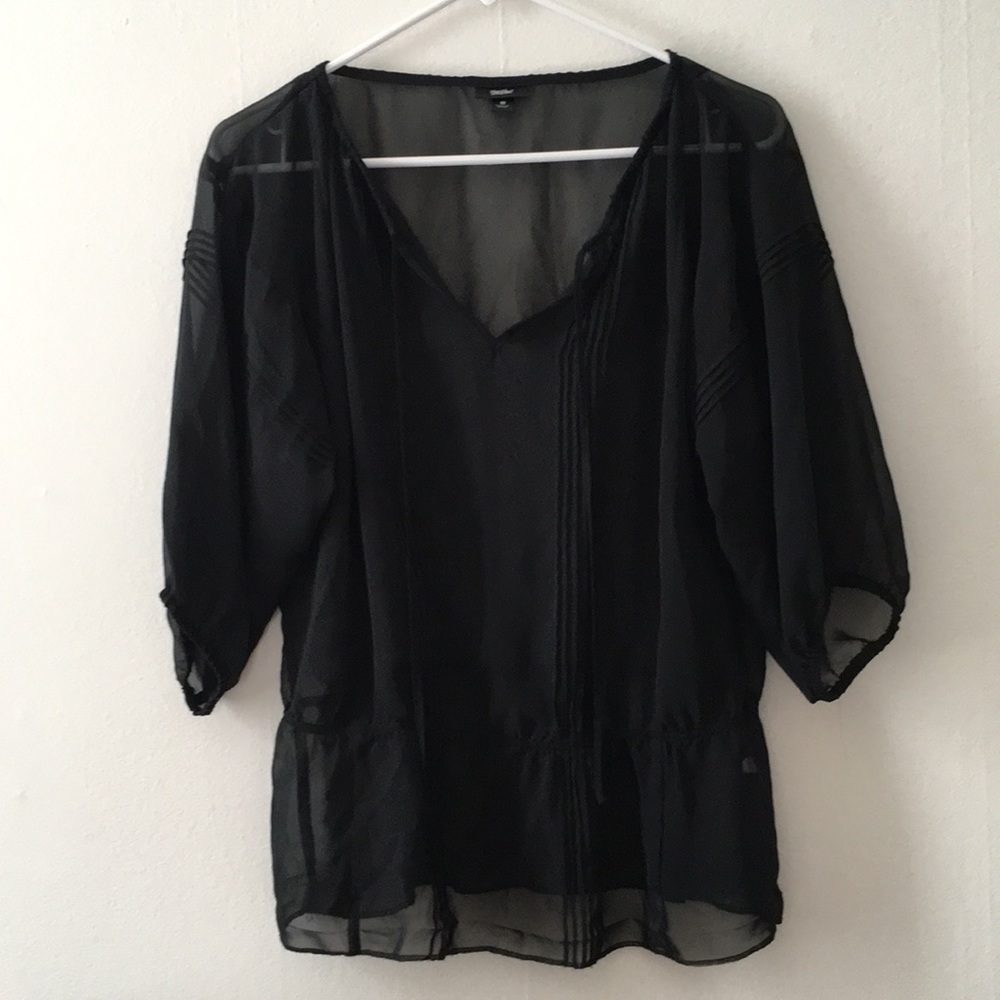 Sheer Boho Top